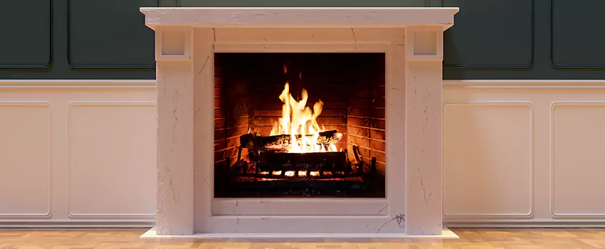 Decorative Electric Fireplace Installation in Pinellas Park, Florida
