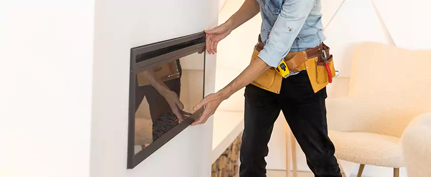 Metal Fireplace Installation in Pinellas Park, Florida