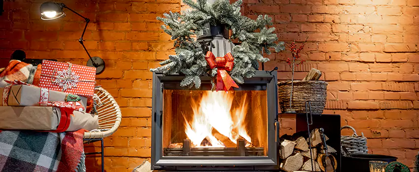 Travis Industries Linear Gas Fireplace Installation in Pinellas Park, Florida