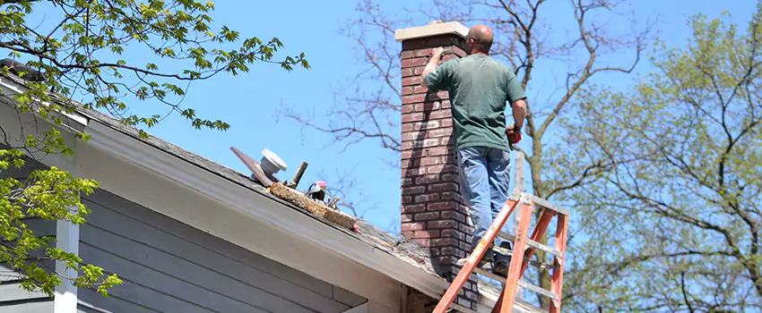 Vinyl and PVC Chimney Flashing Installation in Pinellas Park, FL