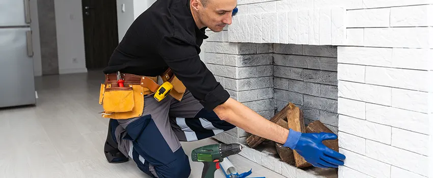 Fireplace Damaged Damper Frame Repair Services in Pinellas Park, Florida